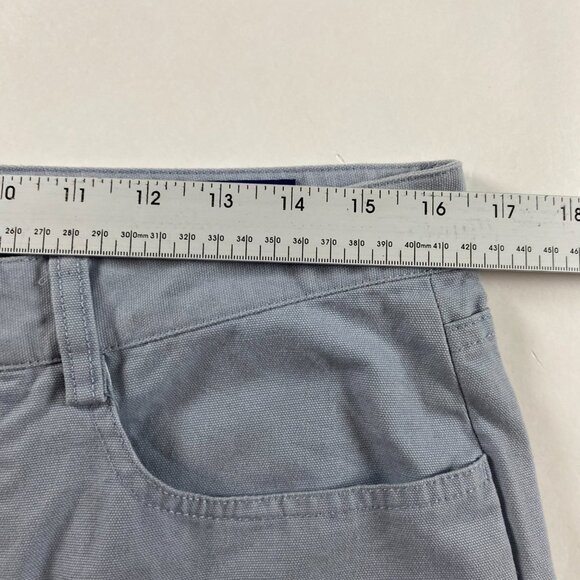 Vineyard Vines Canvas Twill Chino Pants Men's 32 x 32 Cotton Light Blue 5 Pocket - Picture 9 of 13